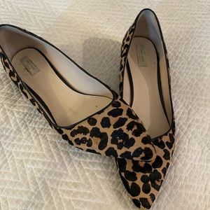 COLE HAAN hair in hide flats 10